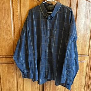 Knights Sportswear plaid, button down shirt